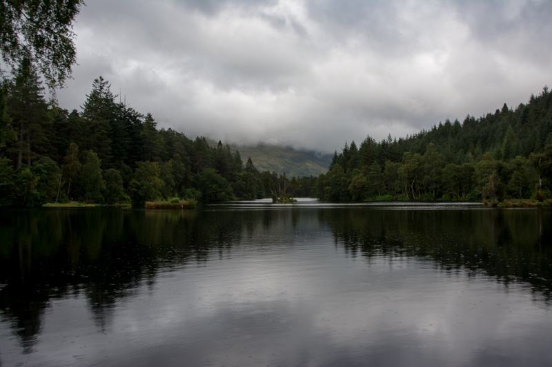 A small lake near Glencoe